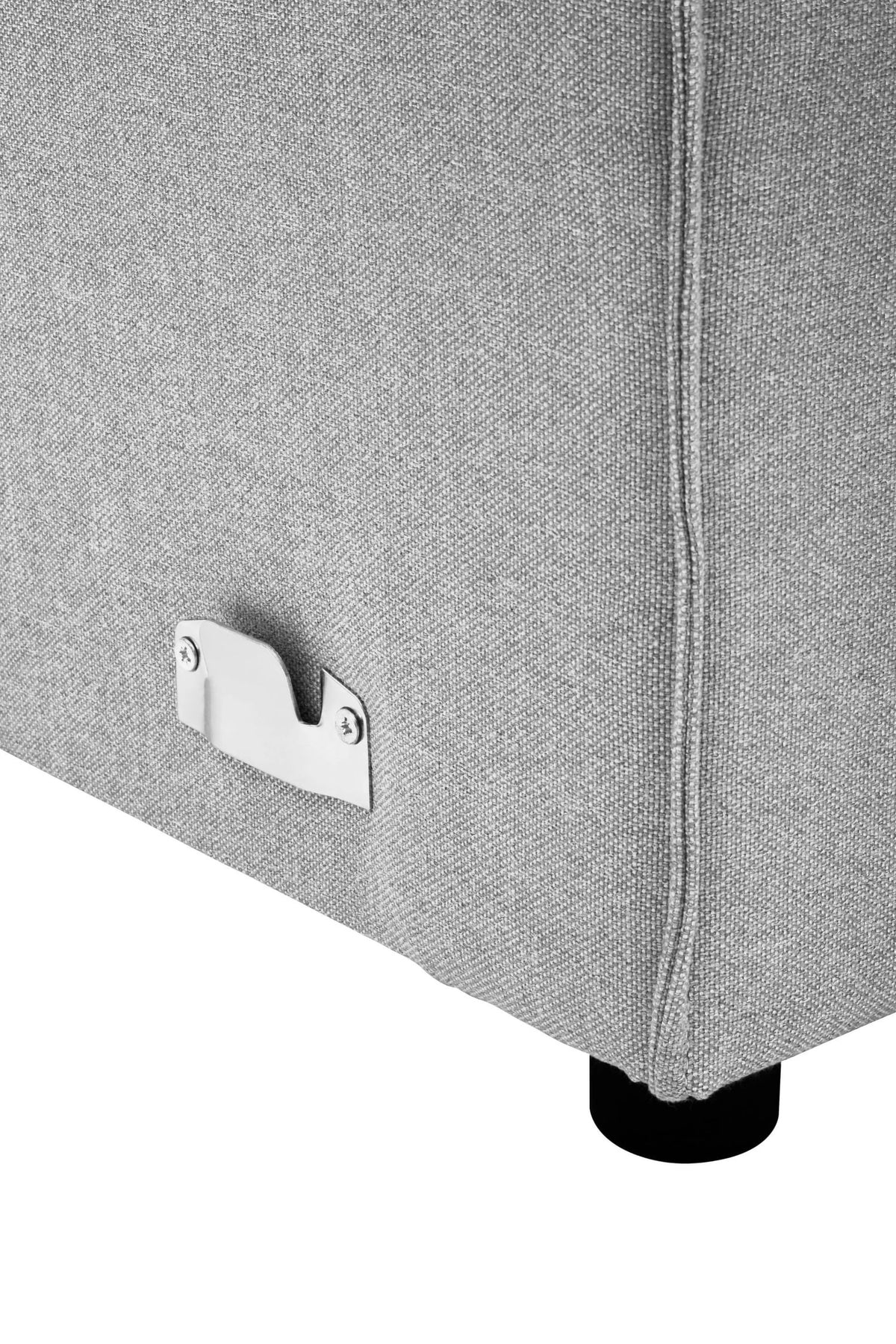 Marylebone Grey Fabric Modular Sofa (right-hand)