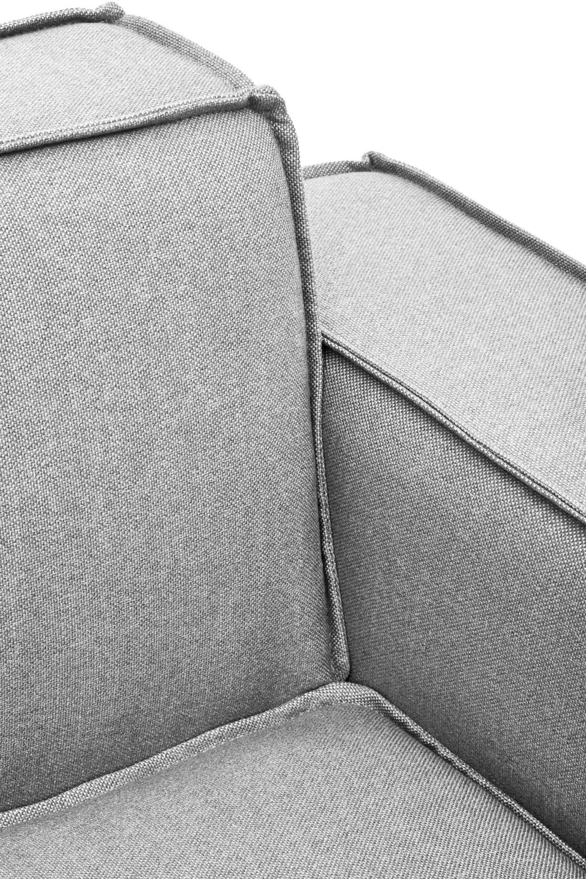 Marylebone Grey Fabric Modular Sofa (right-hand)