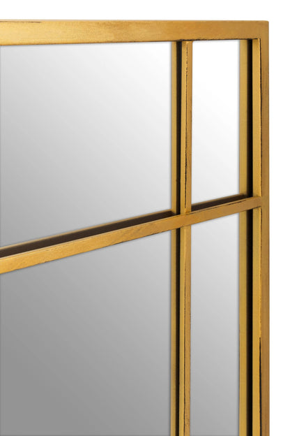 Wroxham Brushed Gold Full Length Wall Mirror