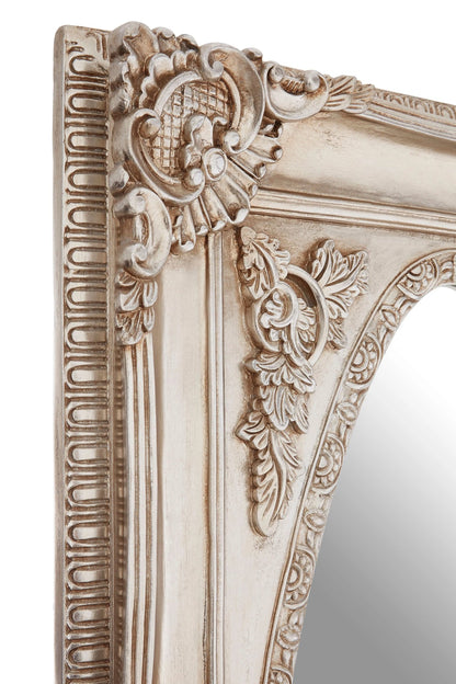 Turin Oval Border Full Length Wall Mirror 