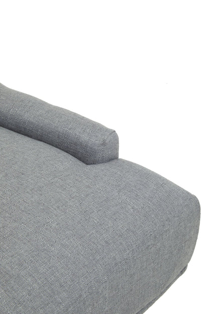 Woburn Grey Fabric and Chrome Base Home Office Chair