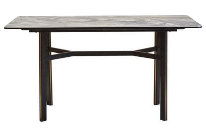 Aurora Ceramic Marble Effect Rectangular Dining Table