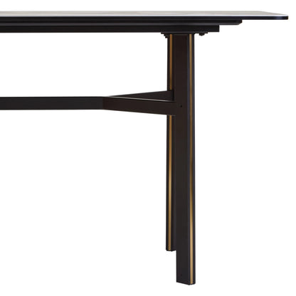 Aurora Ceramic Marble Effect Rectangular Dining Table