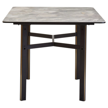 Aurora Ceramic Marble Effect Rectangular Dining Table