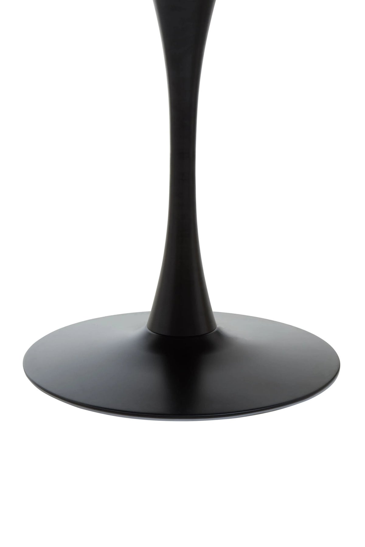 Westerham Small Round Black Tulip Dining Table