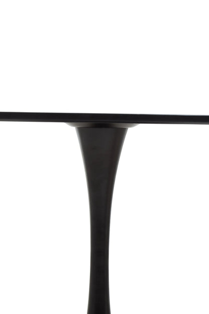 Westerham Small Round Black Tulip Dining Table