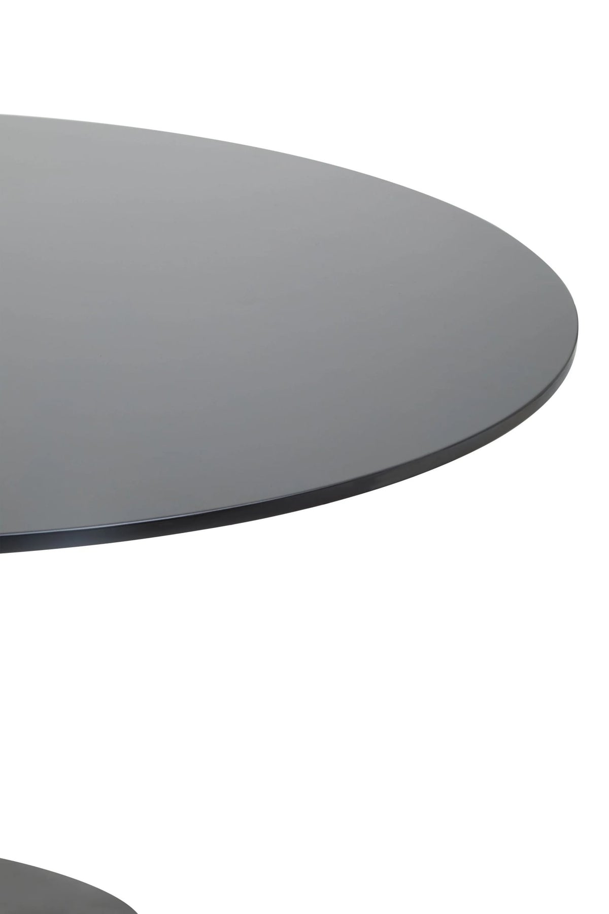 Westerham Small Round Black Tulip Dining Table