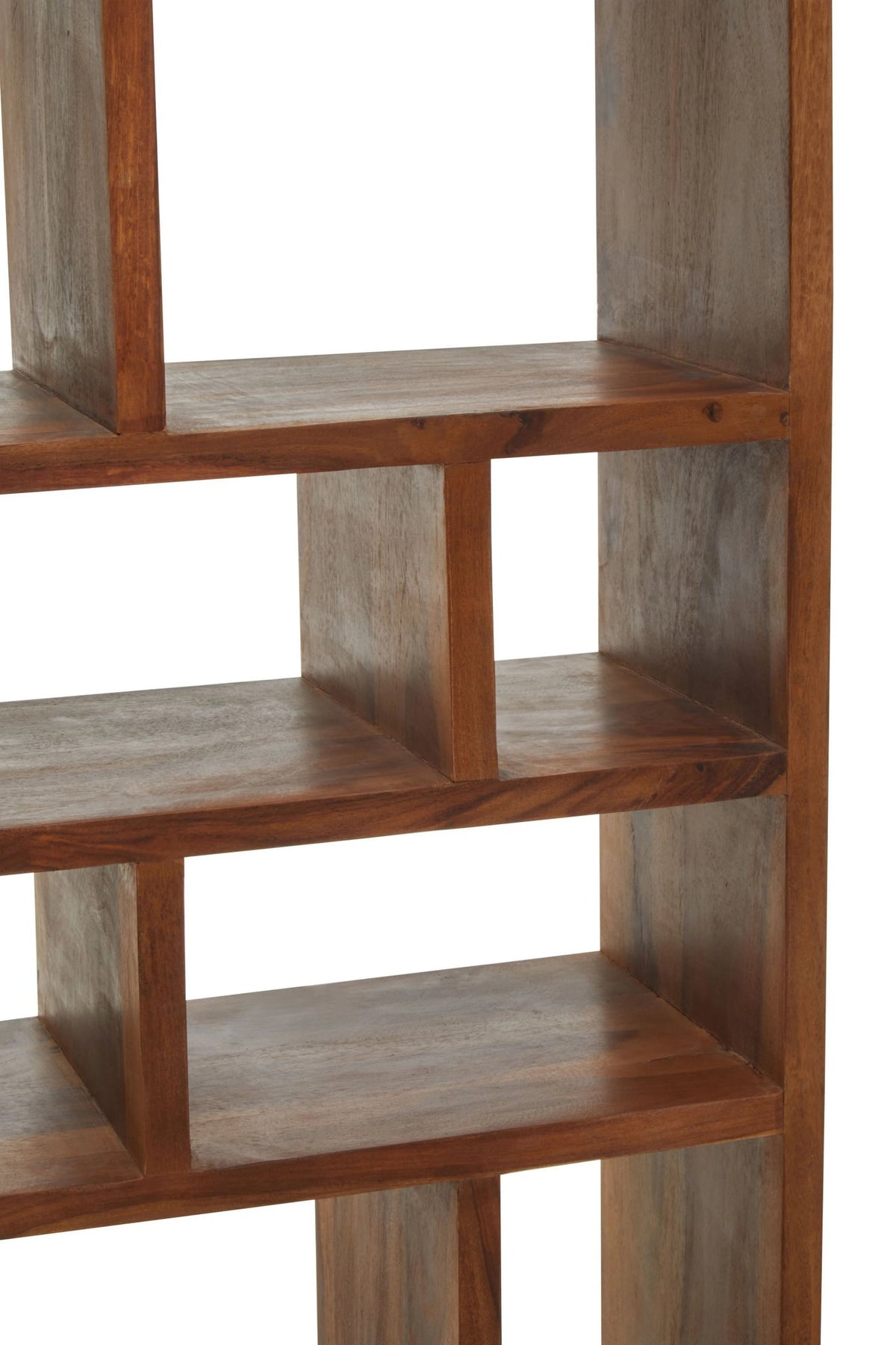 Madison Sheesham Wood Multi Tier Shelf Unit