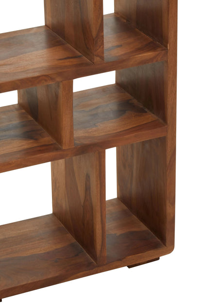 Madison Sheesham Wood Multi Tier Shelf Unit