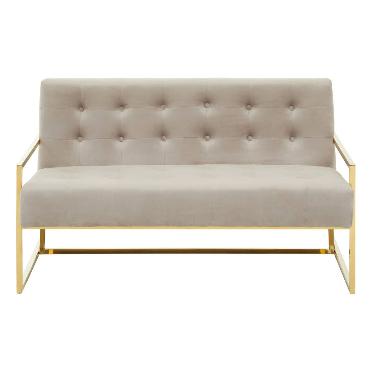 Devon Velvet Two Seat Sofa 