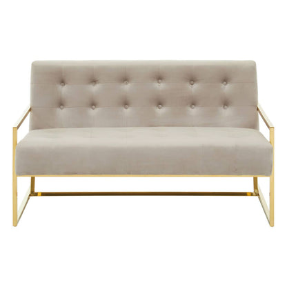 Devon Velvet Two Seat Sofa 