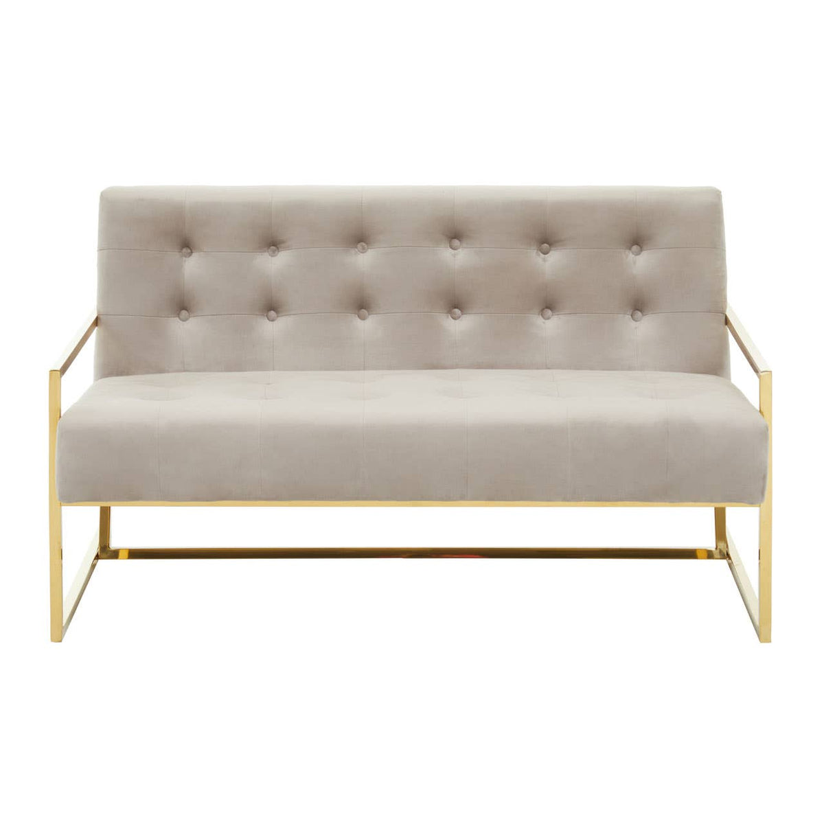 Devon Velvet Two Seat Sofa 