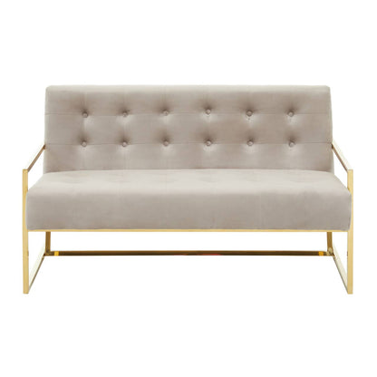 Devon Velvet Two Seat Sofa 