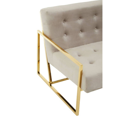 Devon Velvet Two Seat Sofa 