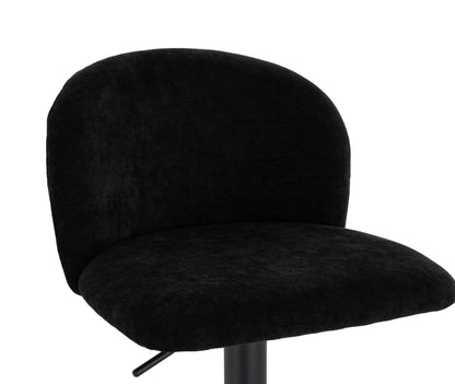 Chichester Set of 2 Textured Fabric Curved Bar Chairs 
