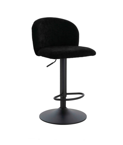 Chichester Set of 2 Textured Fabric Curved Bar Chairs 