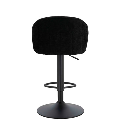 Chichester Set of 2 Textured Fabric Curved Bar Chairs 