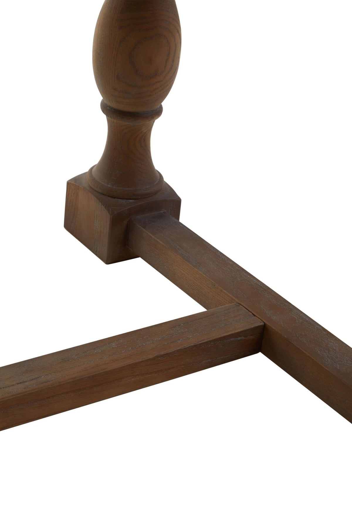 Brighton Oak Wood Rectangular Dining Table