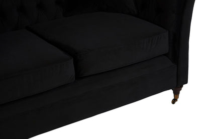 Naples 2 Seat Onyx Sofa