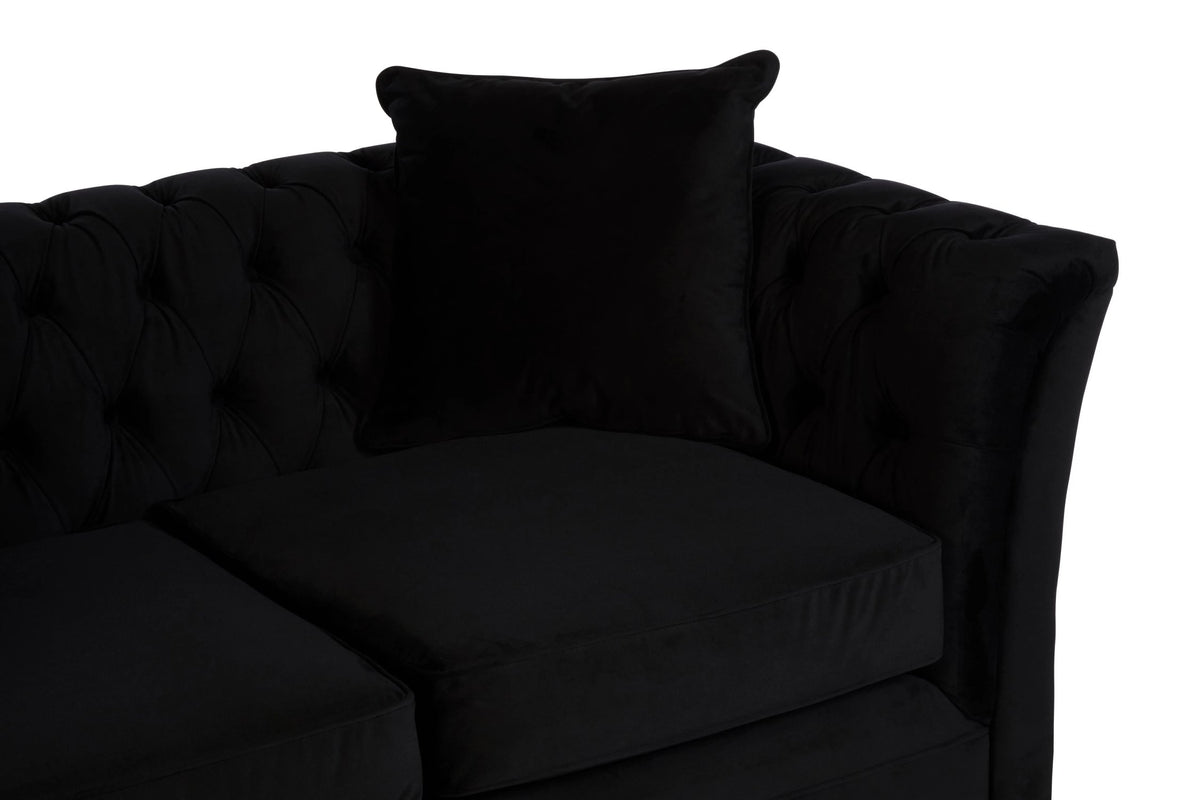 Naples 2 Seat Onyx Sofa