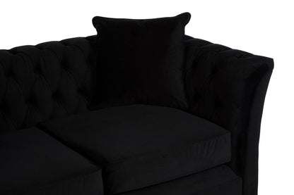 Naples 2 Seat Onyx Sofa