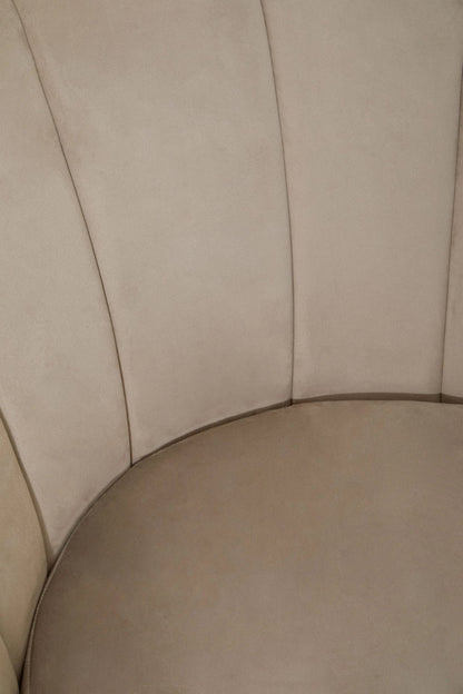 Blakeney Mink Velvet Chair