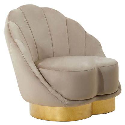 Blakeney Mink Velvet Chair