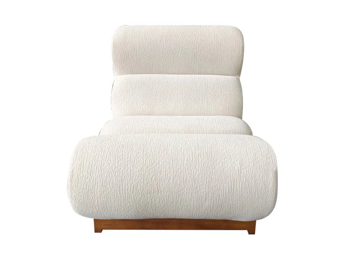 Tintagel Textured Reclining Profile Lounge Chair #colour_ivory