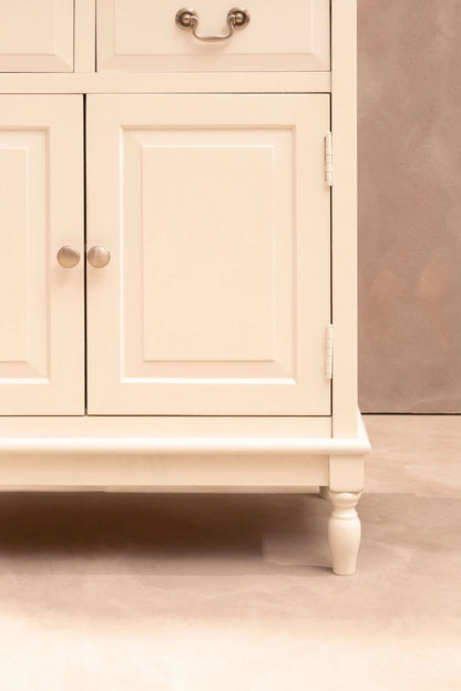 Savoy 2 Drawer White Wooden Sideboard