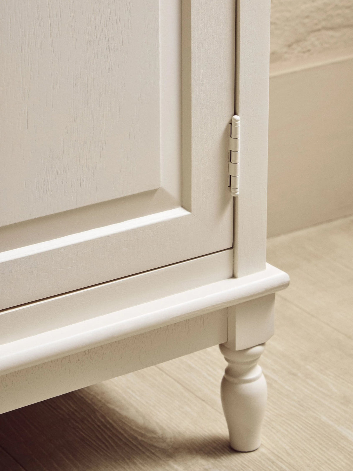 Savoy 2 Drawer White Wooden Sideboard
