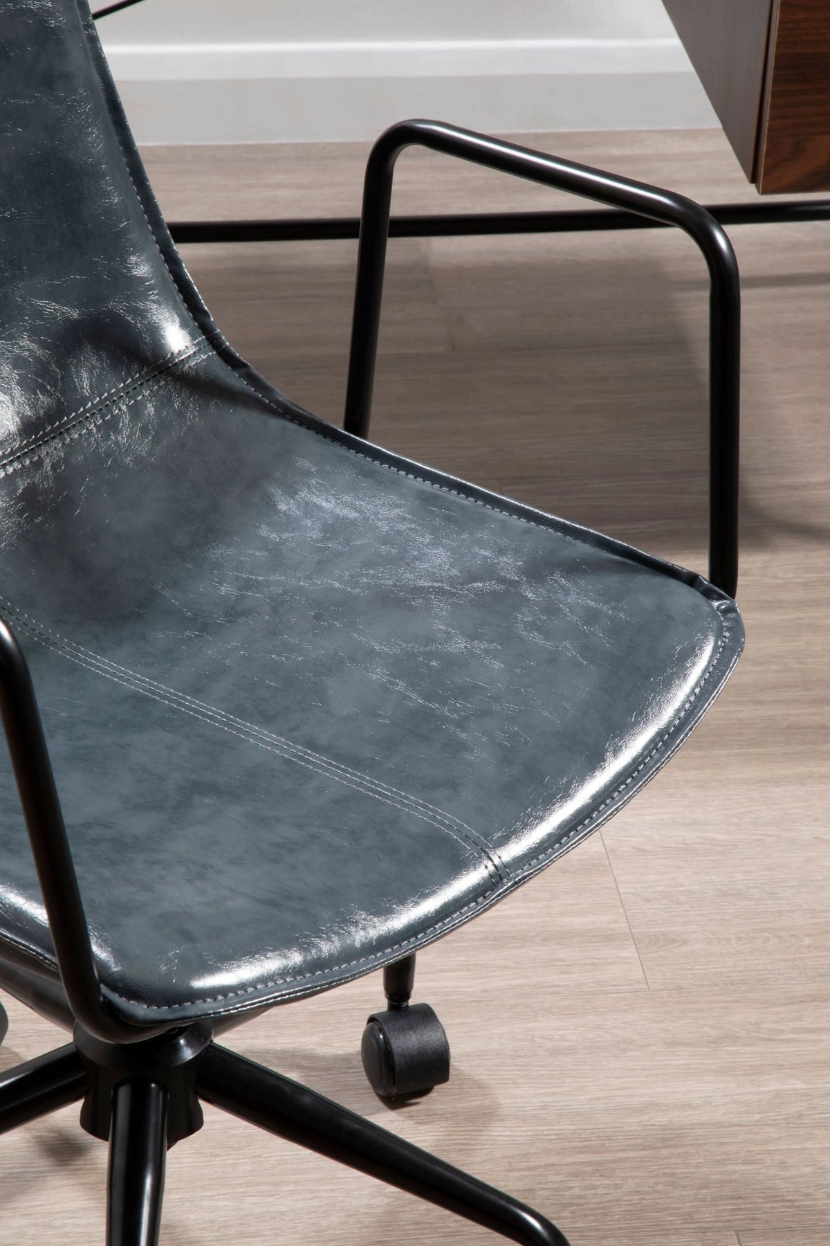 Otley Leather Effect Home Office Chair 