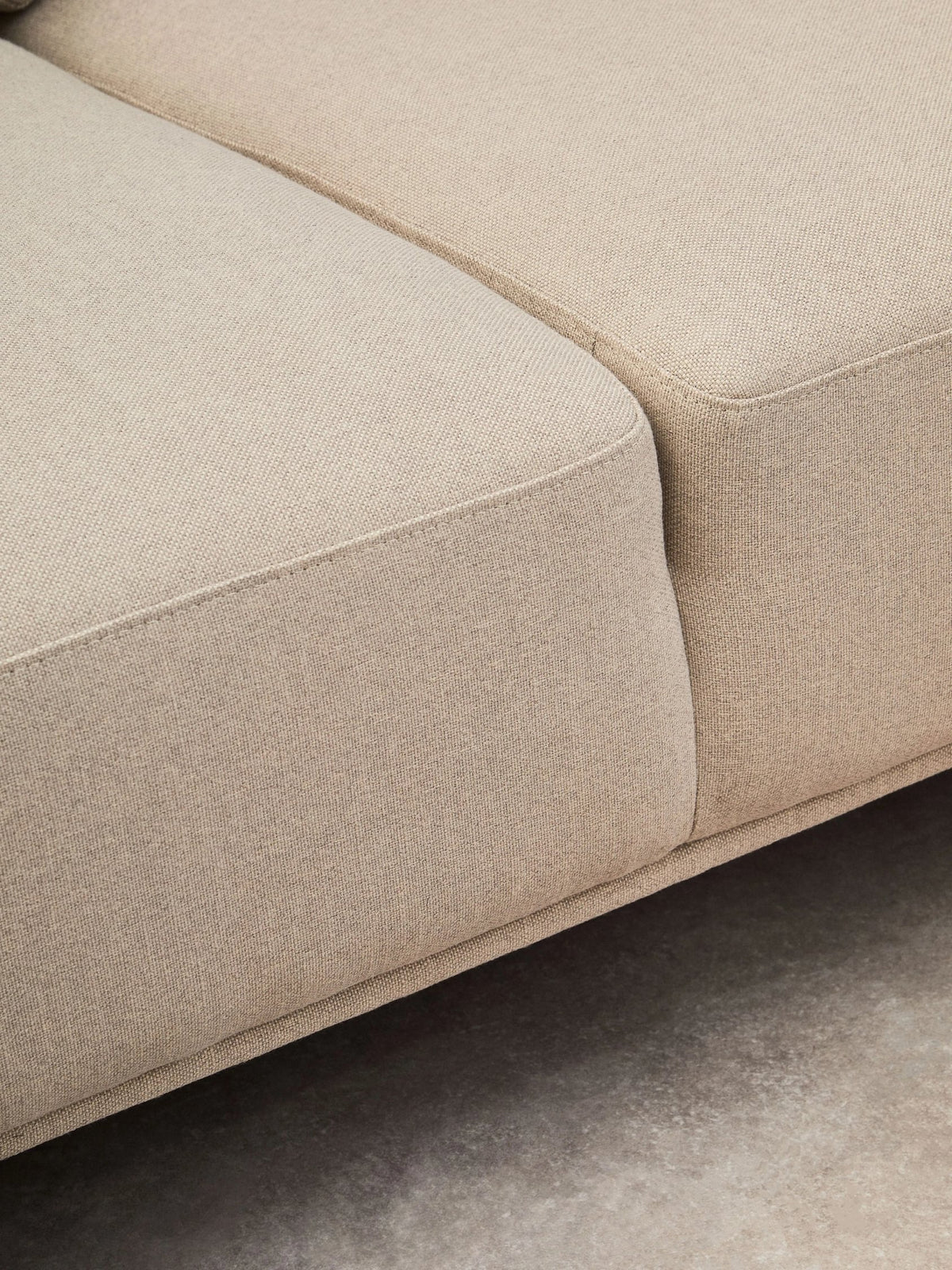 Cambridge 3 Seat Fabric Chaise Sofa 