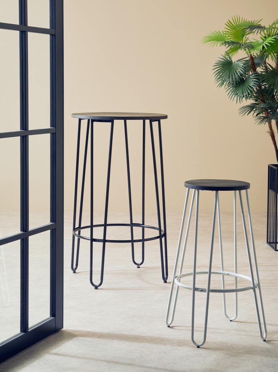 Madison Metal Frame Bar Stool 