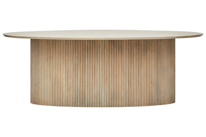 Stirling Mango Wood Oval Dining Table 