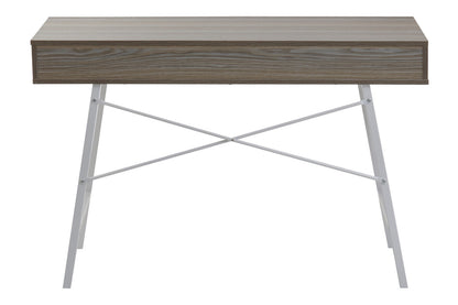 Penzance Two Drawer Light Oak Veneer Desk