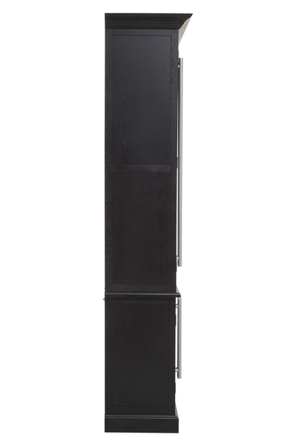 Cannes Oak Wood Tall Cabinet 