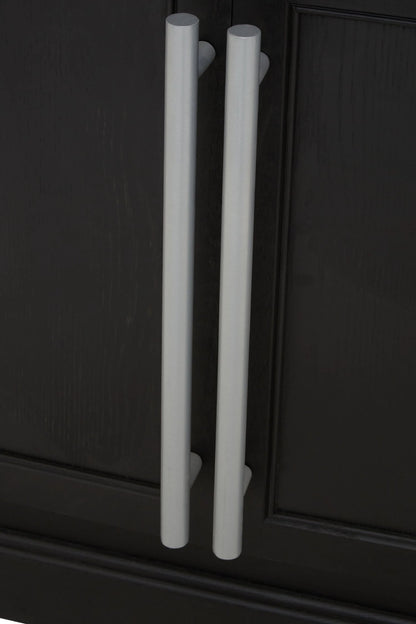 Cannes Oak Wood Tall Cabinet 