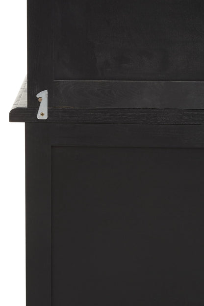 Cannes Oak Wood Tall Cabinet 