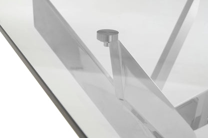 Aurora Rectangular Intersected Base Dining Table
