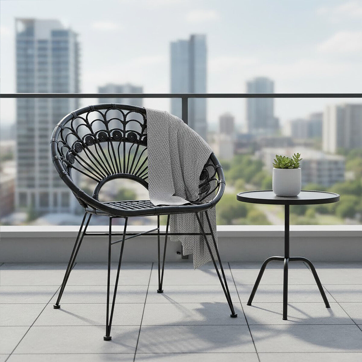 Cambridge Natural Rattan Chair 