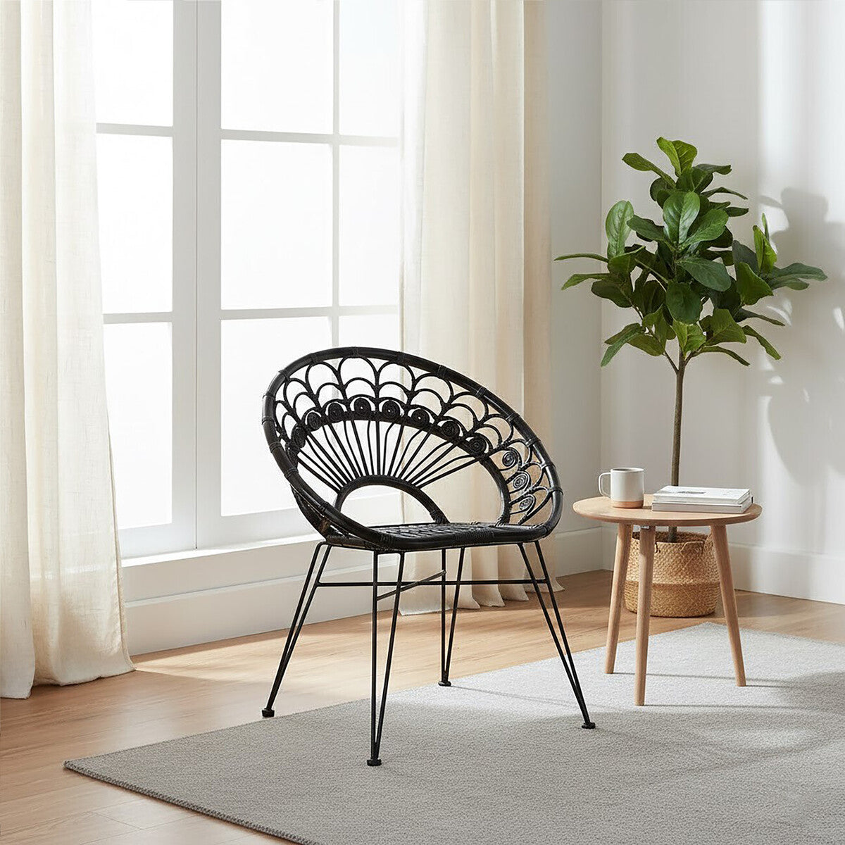 Cambridge Natural Rattan Chair 