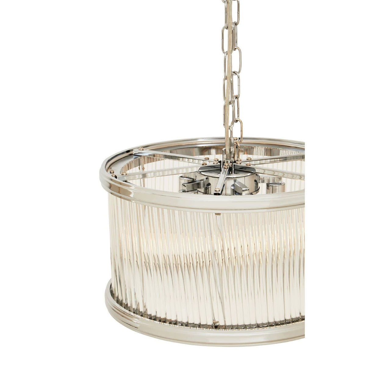 Vienna 5 Bulb Glass Pendant Light 