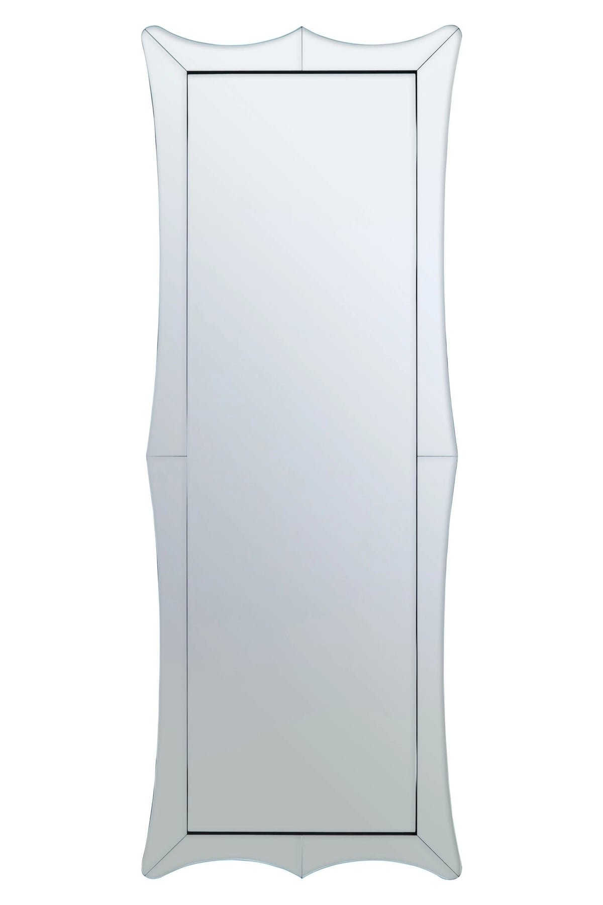 Thirsk Scalloped Frame Full Length Wall Mirror