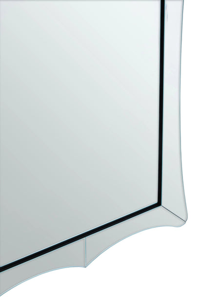 Thirsk Scalloped Frame Full Length Wall Mirror