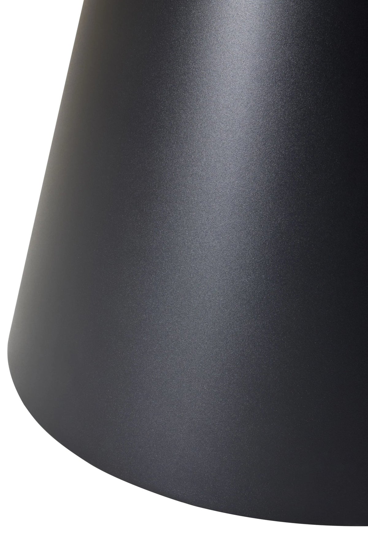 Devon Large Black Conical Base Round Dining Table