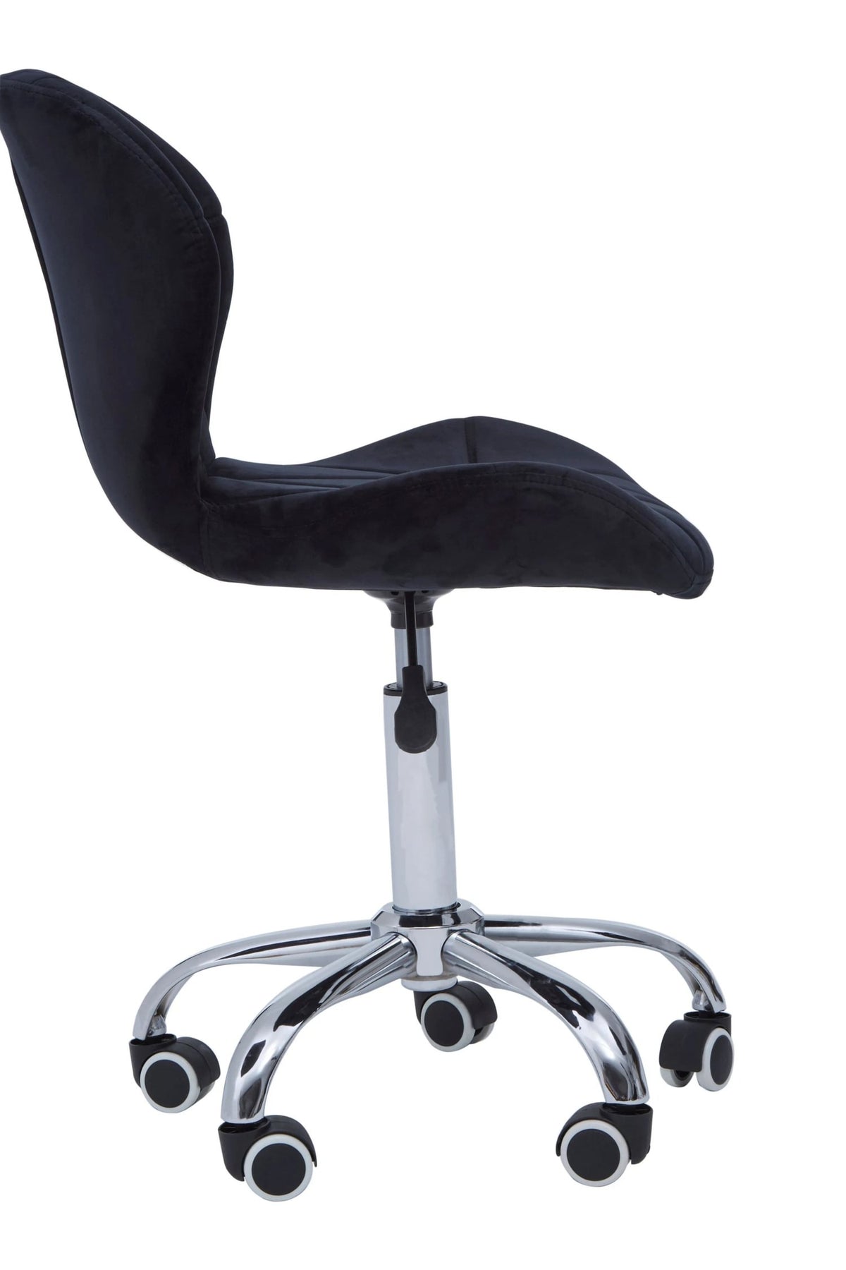 Corfe Velvet Quilted Home Office Chair 