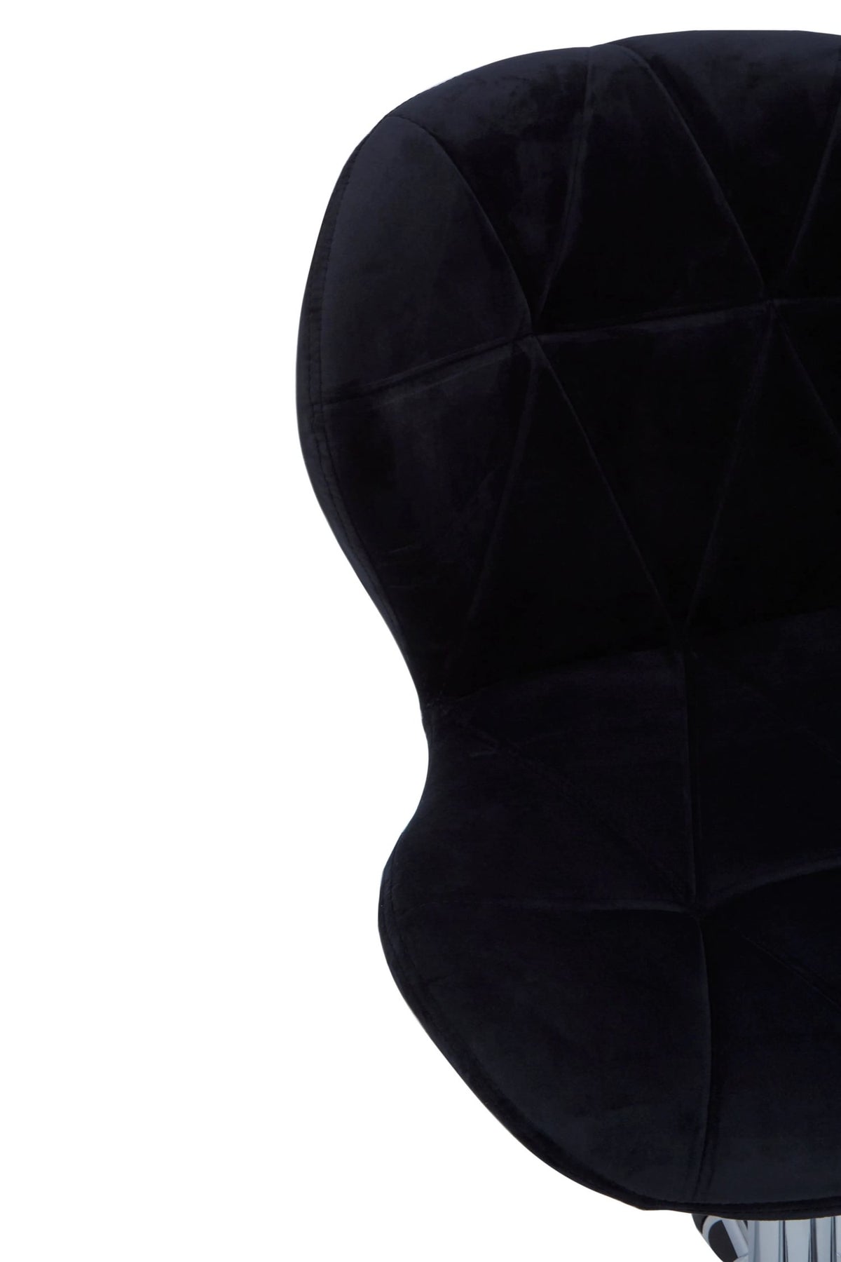 Corfe Velvet Quilted Home Office Chair 