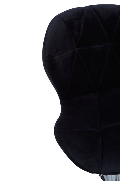 Corfe Velvet Quilted Home Office Chair 