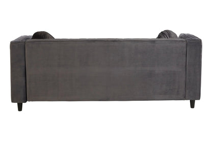 Hudson Three Seat Velvet Sofa 