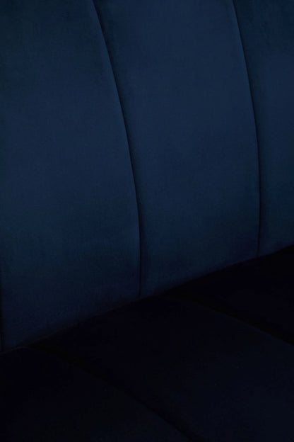 Milan Two Seat Velvet Sofa 